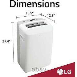 LG 8,000 BTU 115 V Portable Air Conditioner With Remote Control LP0817WSR