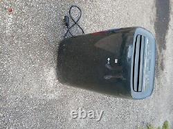 LG 8,000 BTU (5,500 BTU DOE) Portable Air Conditioner with Dehumidifier, black