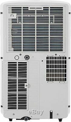 LG 8,000 BTU ASHRAE 115-Volt Portable Air Conditioner with Remote, White