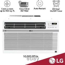 LG Electronics ENERGY STAR 10000 BTU 115-Volt Window Air Conditioner with Wi-Fi