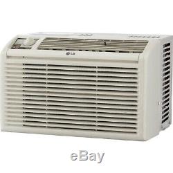 LG LW5016 5000 BTU Manual Controls Window Air Conditioner, White