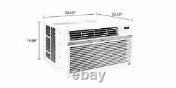 LG Mounted Wi-Fi 10,000 BTU Smart Window Air Conditioner, Cools up to 450 Sq. Ft