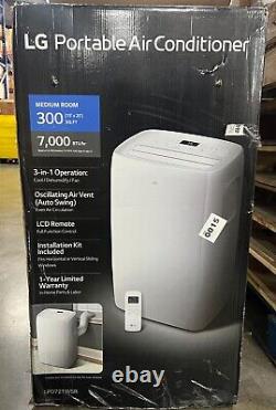 LG Portable Air Conditioner, LP0721WSR 7000 BTU, White