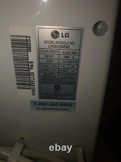 LG portable air conditioner (model LP0910WNR)