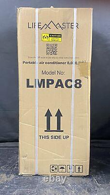 Lifemaster LMPAC8 8,000 BTU Air Conditioner with Digital Remote New Sealed