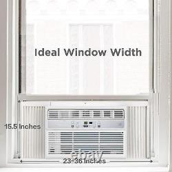 MIDEA MAW06R1BWT Window Air Conditioner 6000 BTU Easycool AC with Dehumidifier