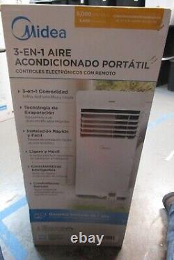 Midea 5000BTU 3-in-1 Portable Air Conditioner with Remote MAP05R1WWT BRAND NEW