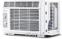 Midea 5,000 BTU EasyCool Small Window Air Conditioner Cool 5000 BTU, White