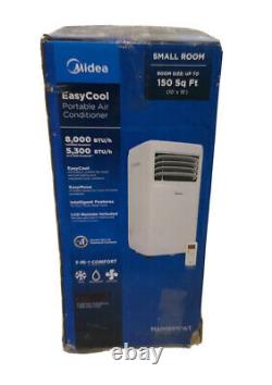 Midea Easy Cool 3-in-1 Portable Air Conditioner 8000 BTU, 150sq-ft MAP08R1CWT