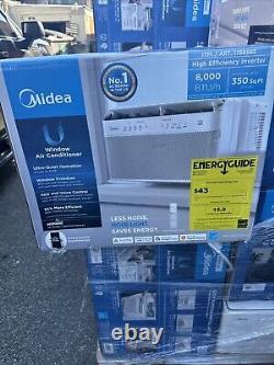 Midea U 8000BTU Inverter Window Air Conditioner (MAW12V1QWT)