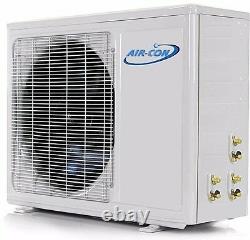 Multi 3 Zone Mini Split Heat Pump Air Conditioner AC 9000 9000 12000 BTU 21 Seer