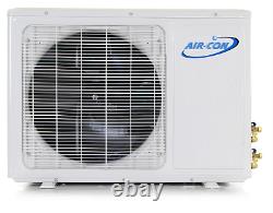 Multi 3 Zone Mini Split Heat Pump Air Conditioner AC 9000 9000 18000 BTU 21 Seer