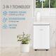 New Keystone 350 Sq Ft Portable Air Conditioner With Dehumidifier (kstap10mfc)