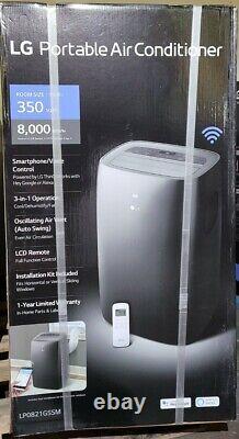 NEW! LG 8,000 BTU 115-Volt Portable Air Conditioner with Dehumidifier Function