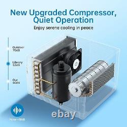 New 6000 BTU Window Air Conditioner Dehumidifier Auto Restart AC Unit +Remote
