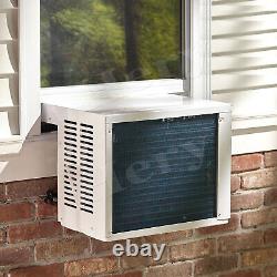New Smart 8000 BTU Window Air Conditioner Sill Saddle 375 Sq. Ft Room Home AC