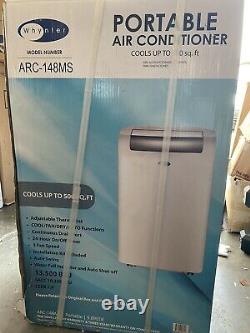 New Whynter ARC-148 MS 14000 BTU 500 sq ft Portable Air Conditioner Dehumidifier