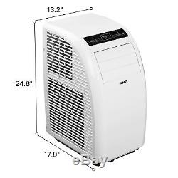 Portable 12000 BTU Air Conditioner Dehumidifier AC Function Remote withWindow Kit