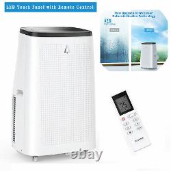 Portable 14000 BTU AC Air Conditioner 3-in-1 Air Cooler with Fan Mode Dehumidifier