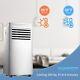 Portable 8000 Btu Air Conditioner Air Cooler With Fan 3-in-1 Dehumidifier Heater