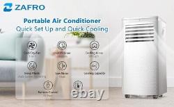 Portable 8000 BTU Air Conditioner Air Cooler With Fan 3-in-1 Dehumidifier Heater