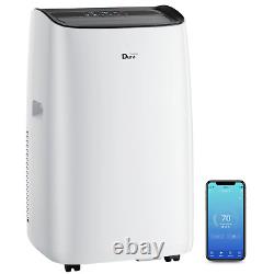 Portable 8150BTU Air Conditioner & Dehumidifier, White