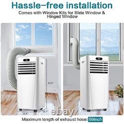 Portable Air Conditioner 10000BTU with Built-in Dehumidifier Function Fan Mode