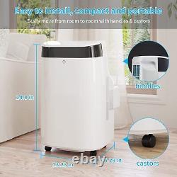 Portable Air Conditioner 10000 BTU 3 Speed AC Unit Cool Fan with Drying Timer