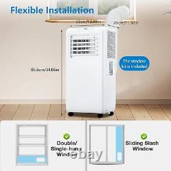Portable Air Conditioner 10000 BTU AC Cooler Fan Dehumidifier 450 Sq. Ft withRemote