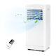 Portable Air Conditioner 10000 Btu Mini Air Cooler Fan With Dehumidifier & Remote