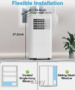 Portable Air Conditioner, 10000 BTU for Room up to 450 sq. Ft, AC Dehumidifier