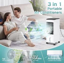 Portable Air Conditioner, 3 In 1, with Speeds, 7 Hour Timer For Home, Office