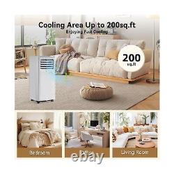 Portable Air Conditioner, 8000 BTU Dehumidifier with Remote Control, 4-in-1 P