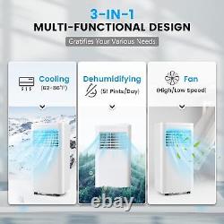 Portable Air Conditioner, 8000 BTU Personal AC Cooling Unit with Remote Control