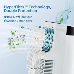 Portable Air Conditioner AC Unit Cool Fan Dehumidifier Remote Control 24H Timer