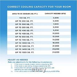 Portable Air Conditioner, Dehumidifier & Fan, Portable AC 9,000 BTU Bedroom A