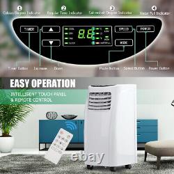 Portable Air Conditioner & Dehumidifier Function with Remote Window Kit 8,000 BTU
