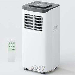 Portable Air Conditioner with Built-in Dehumidifier Fan Mode 10000BTU Black