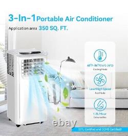 Portable Air Conditioners, 8500 BTU Portable AC Uint with Dehumidifier & Fan Mod