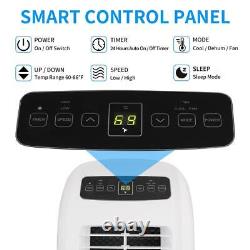 ROVSUN Portable Air Conditioner 8000 BTU (4550 BTU CEC) Remote Control Timer New