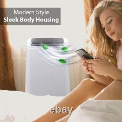 SERENE-LIFE 12,000 BTU Portable Air Conditioner Dehumidifier A/C Fan + Remote