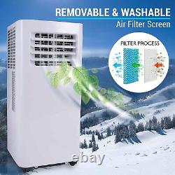 SereneLife 10,000 BTU Compact Home A/C Cooling Unit, Built-in Dehumidifier & Fan