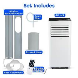 SereneLife Portable Air Conditioner 8000 BTU Cooling Capacity (ASHRAE) Compact