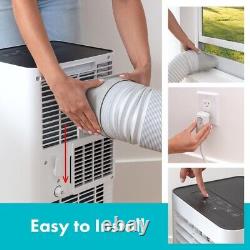 SereneLife Portable Air Conditioner-Compact, Built-in Dehumidifier & Fan Modes