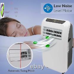 Serenelife 10,000 Portable Air Conditioner + 9000 Btu Heater, 4-In-1 Ac Unit Wit