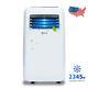 Shinco 8,000 Btu Portable Air Conditioner, Dehumidifier Fan Functions, With Remote
