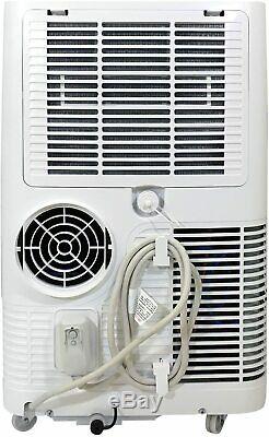 Soleus Air 10,000 BTU ASHRAE Portable Air Conditioner with Remote, White