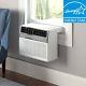 Soleus Air 8000 Btu Window Sill Saddle Air Conditioner- Low Profile Open Box