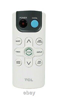 TCL 12000 BTU 3-Speed Window Air Conditioner with Remote Control White