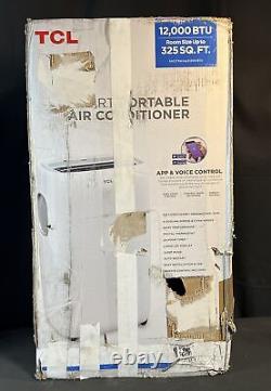 TCL 8P91C 12000/8000BTU 325 sq. Ft Smart Portable Air Conditioner New Open Box